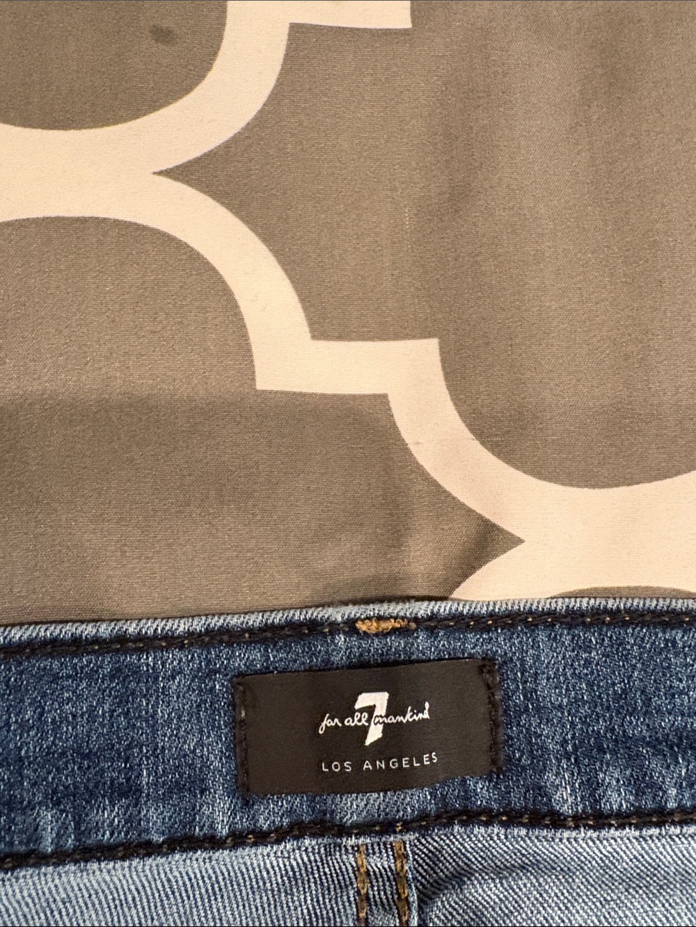 7 For All Mankind Light Blue Los Angeles Denim Jeans